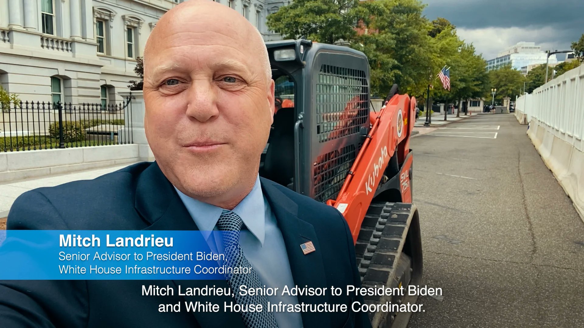 United4Infra's tweet card. #InfrastructureWorks - Mitch Landrieu
