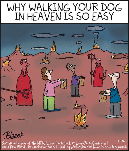 adventuredogs's tweet card. Read Loose Parts—a comic strip by creator Dave Blazek—for today, February 26, 2019, and check out other great comics, too!