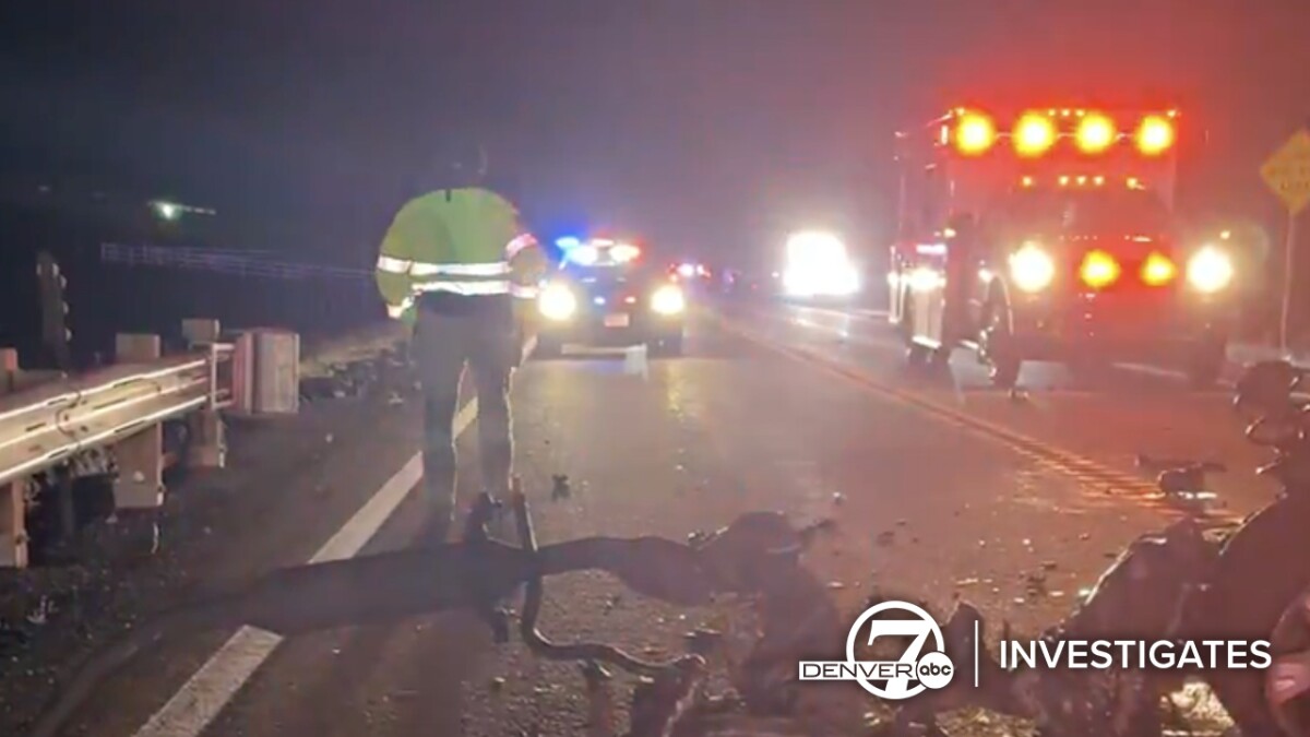 DenverChannel's tweet card. The man who caused a fatal crash Monday along Highway 83 near Franktown was on parole and had a lengthy criminal record dating back to at least 2013, Denver7 Investigates learned.