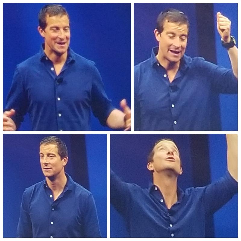 K_I_Sharp's tweet card. What an inspringing first day at #SAPPHIRENOW #ASUG2019! I woke up this morning ready to take on day with a new outlook after learning about Bear Grylls' journey to become his personal best. #failure...