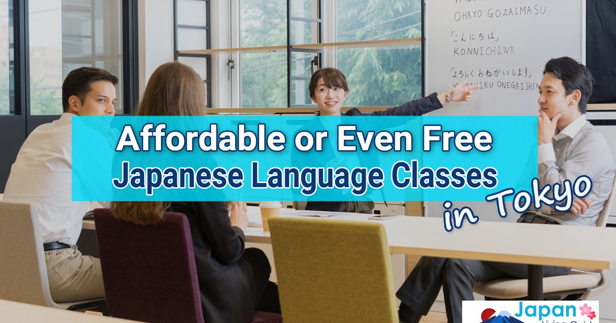 JLivingGuide's tweet card. Tokyo is home to a plethora of free and extremely affordable Japanese language classes. Some classes teach Japanese in forms of lessons, while others are volunteer groups that meet to practice...