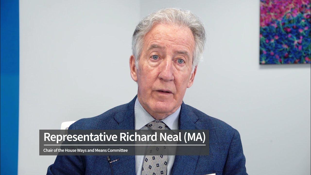 RepRichardNeal's tweet card. Project Frontline: Bonus Content - Congressman Richard Neal Interview