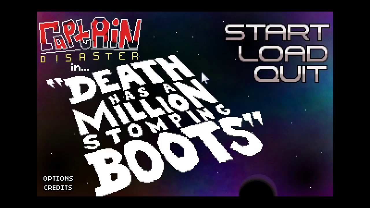 IndieGameNews1's tweet card. Captain Disaster in: Death Has A Million Stomping Boots - Act 1 Part 1