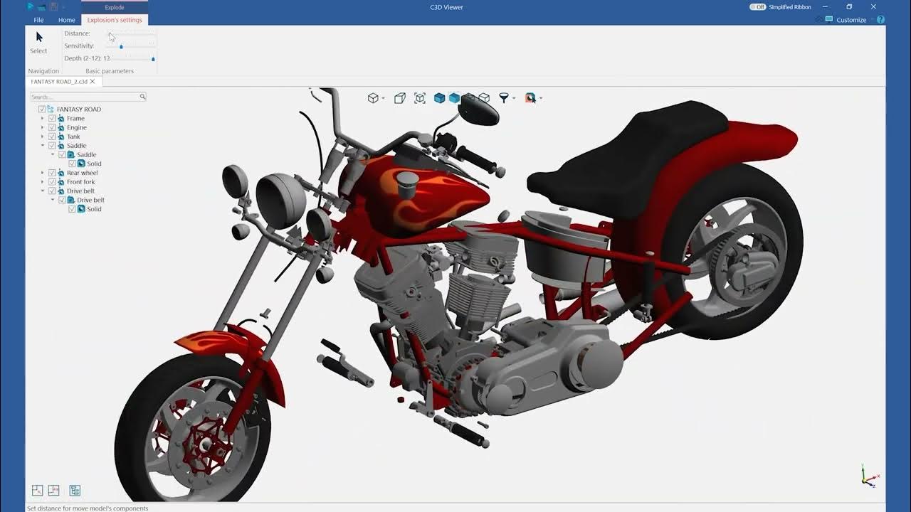 C3Dlabs's tweet card. C3D Viewer: How to work with 3D models quickly and easily?