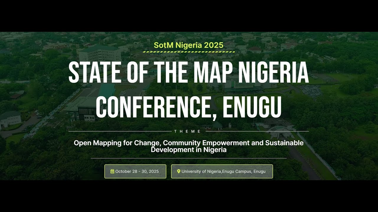 sotmnigeria's tweet card. State of the Map Nigeria 2025 Conference Day 2