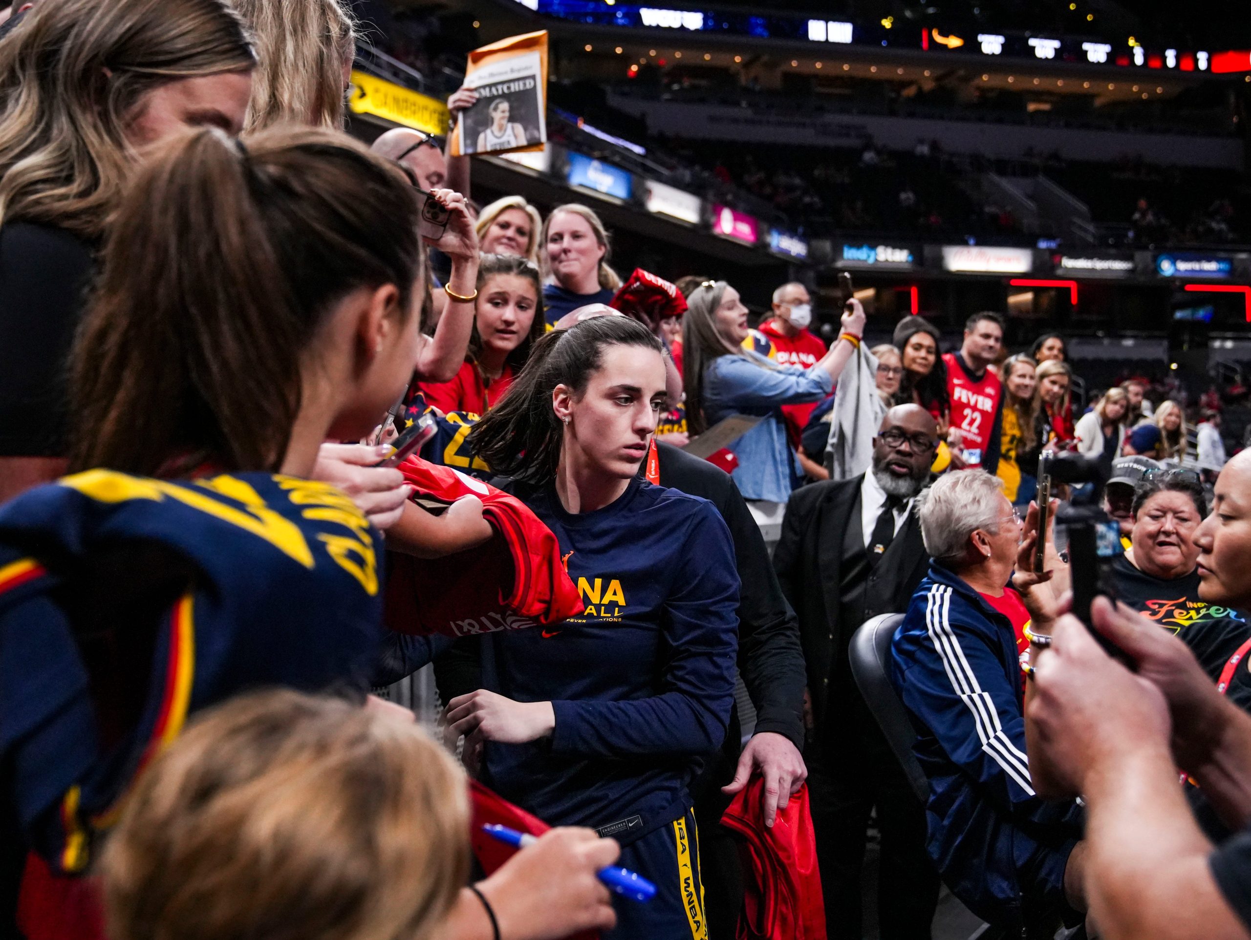 paulsen_smw's tweet card. Even opposite an NFL game, viewership for Caitlin Clark and the Indiana Fever remained above the million mark Friday night.