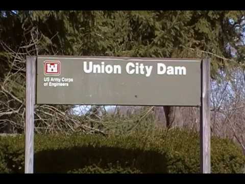 DarrellRhoades's tweet card. Union City Dam Part 1.wmv
