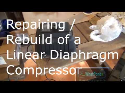 DarrellRhoades's tweet card. Linear Diaphragm Compressor Repair