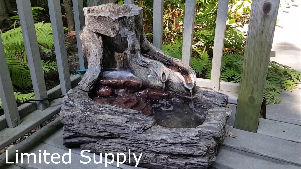 DarrellRhoades's tweet card. Small fountain Statuary