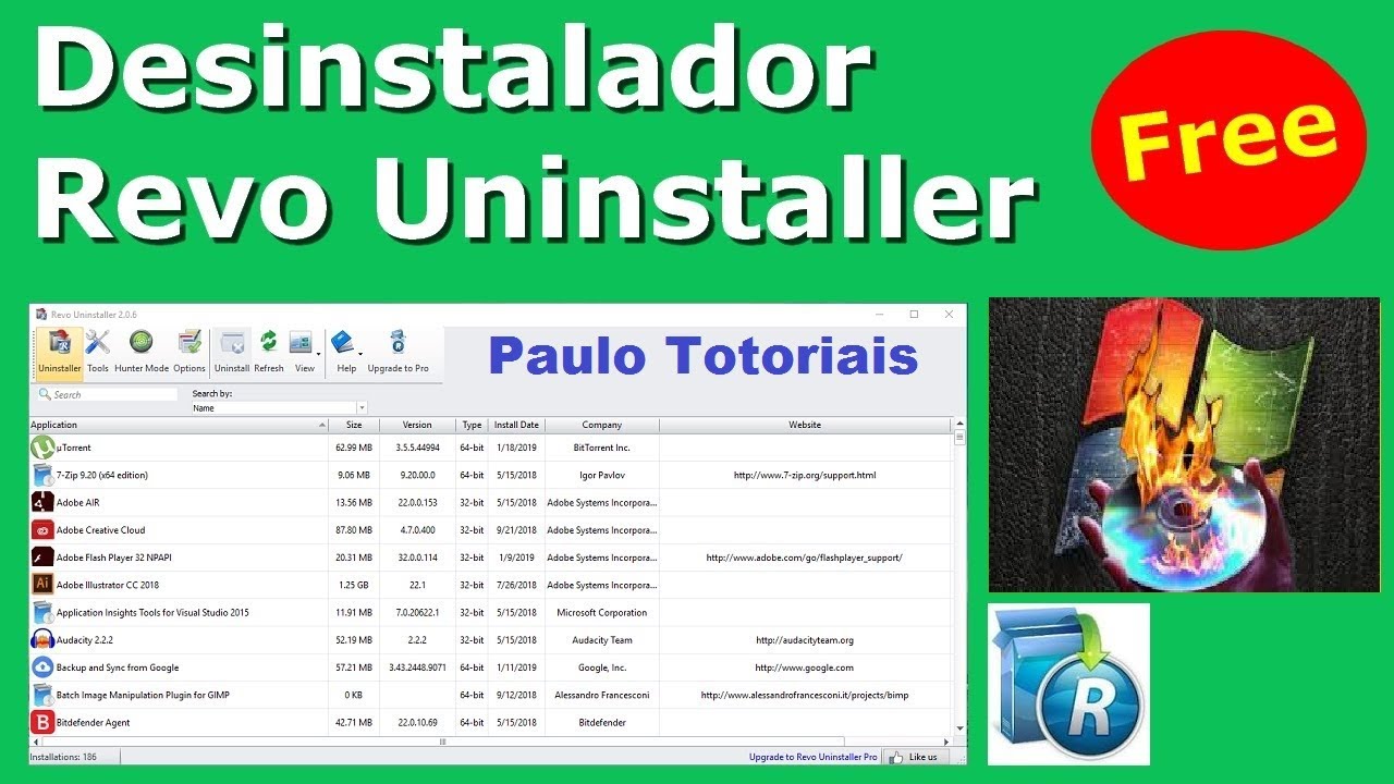 maximu2017's tweet card. Como usar o Revo Uninstaller para Desinstalar Programas do # PC#