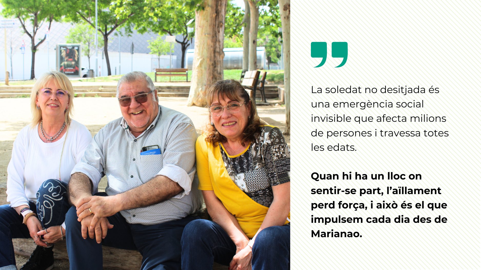 FMarianao's tweet card. Soledat no desitjada: un desafiament invisible amb respostes comunitàries