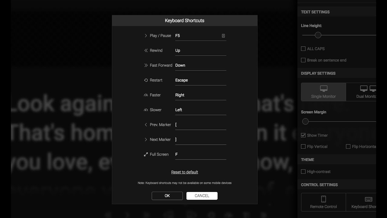 EasyPrompter's tweet card. EasyPrompter Pro Tutorial - Keyboard Shortcuts