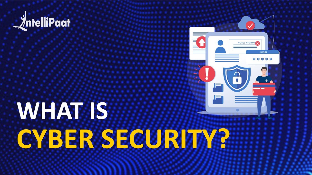 Intellipaat's tweet card. What is Cyber Security | Introduction to Cyber Security | Cyber...