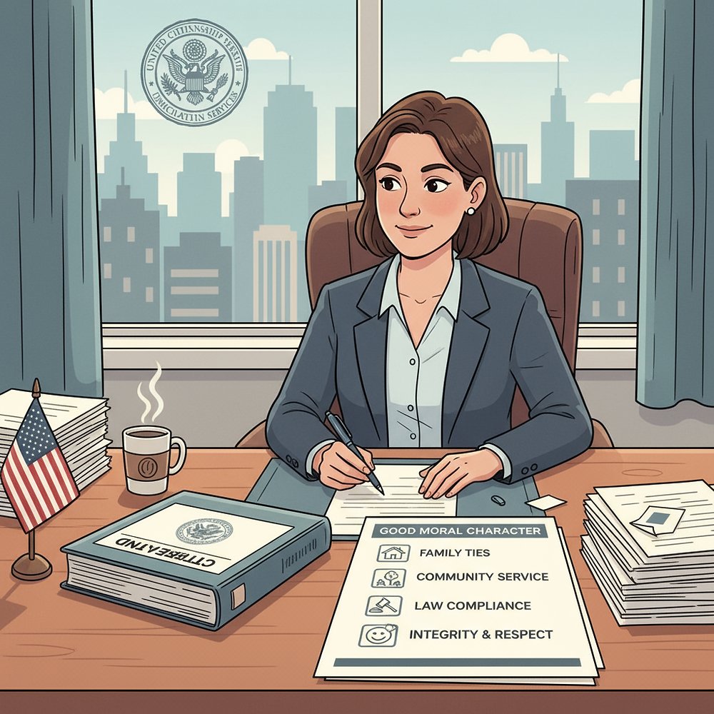 TheVisaCode's tweet card. U.S. Citizenship and Immigration Services (USCIS) has issued new guidance signaling that individuals applying for citizenship will now face a significantly more rigorous review of their "good moral...