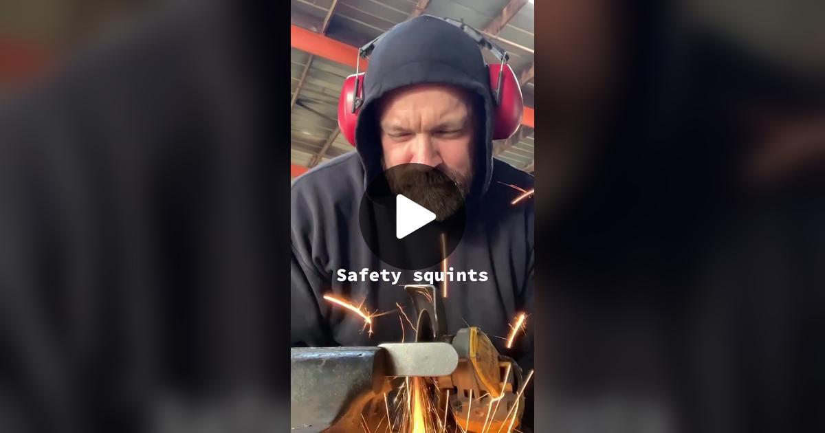 Mochahontiss's tweet card. 35 likes, 2 comments. “Safety squints in full affect”