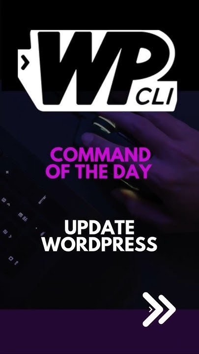 BuntyWP's tweet card. WP-CLI: Update WordPress using WP-CLI! #WordPress #WPCLI