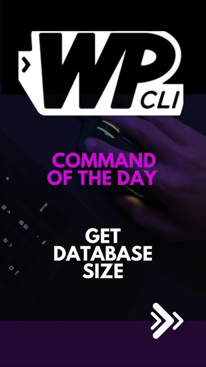 BuntyWP's tweet card. 🔥 WP-CLI Magic: Get WordPress Database Size Instantly! #WordPress...