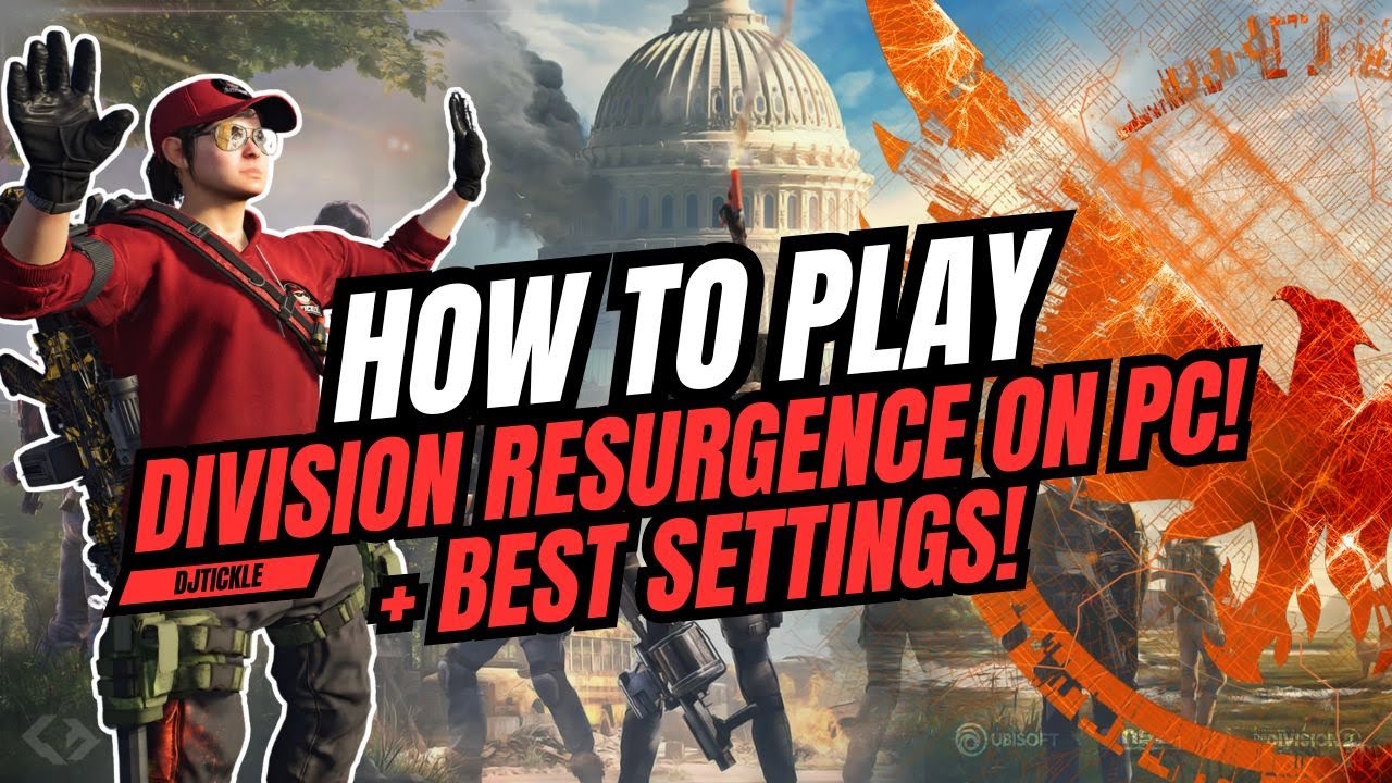 djtickle's tweet card. HOW TO PLAY DIVISION RESURGENCE ON PC WITH THE BEST SETTINGS!...