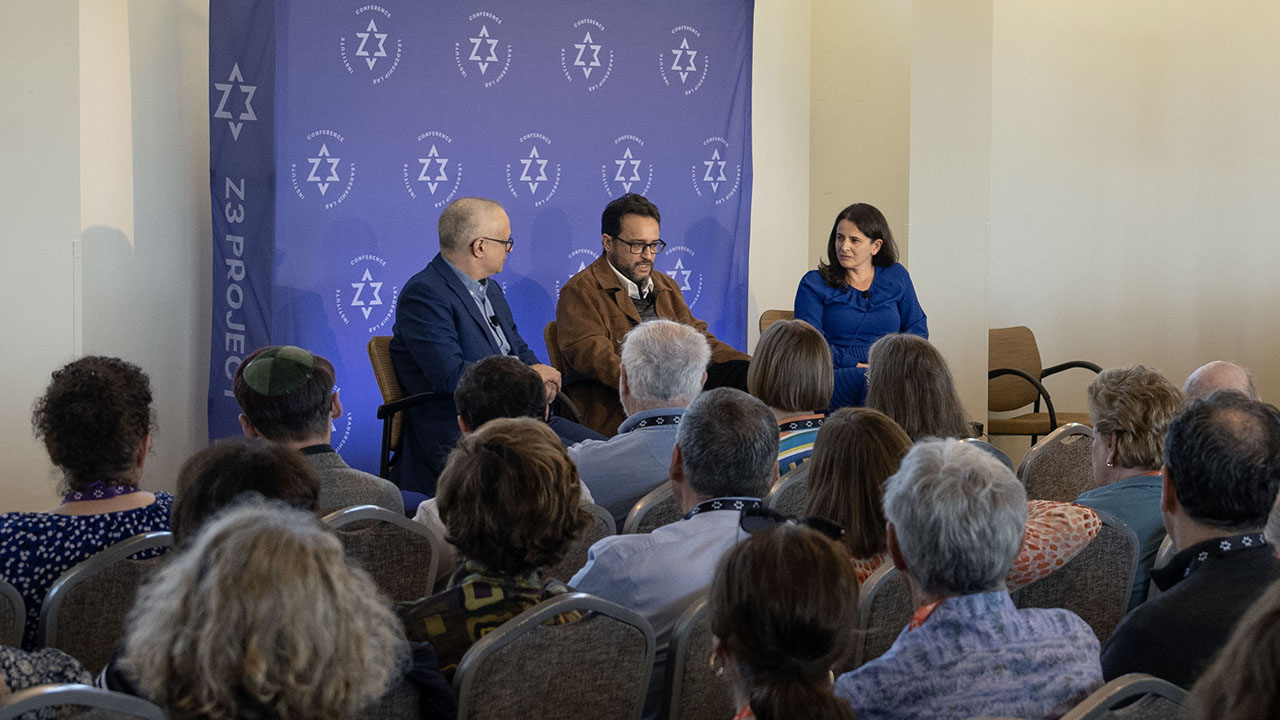 z3_project's tweet card. Former Obama speechwriter Sarah Hurwitz said at the Z3 conference that Jews need to redefine their own Zionism, before it's defined for them.