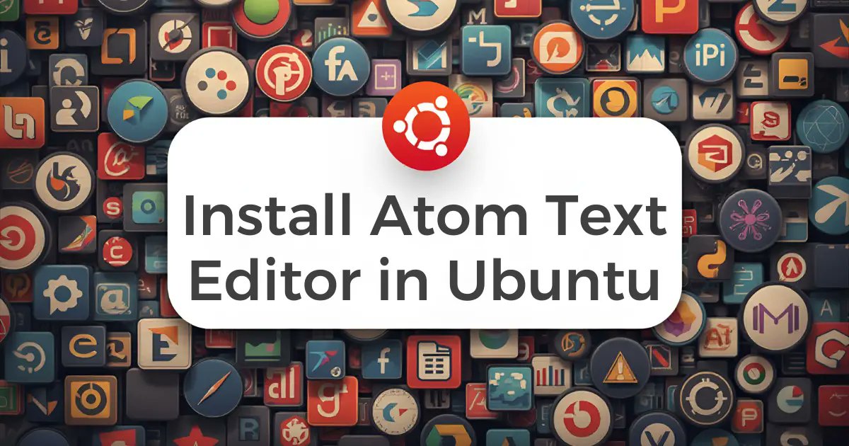 codewolfy_com's tweet card. Code smarter, not harder! Discover how to install Atom Text Editor in Ubuntu and unlock a sleek, customizable workspace for developers.