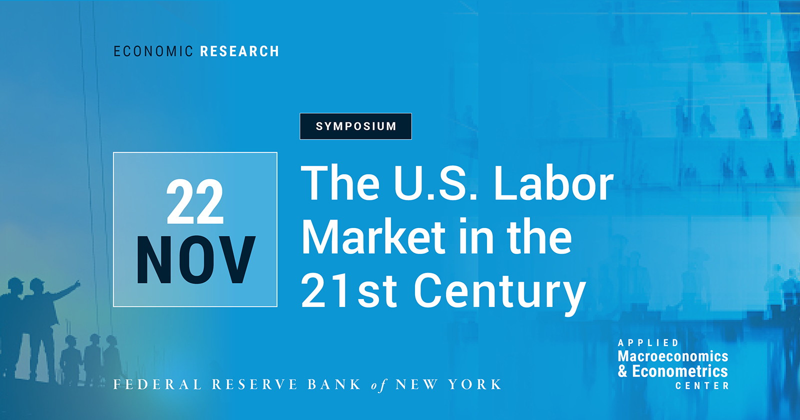 marcodelnegro's tweet card. Applied Macroeconomics and Econometrics Center | Symposium