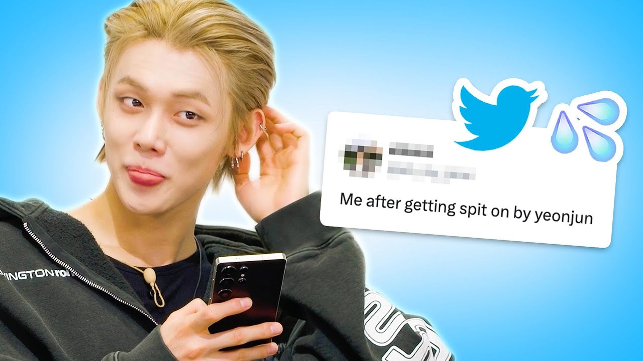webbylinster's tweet card. YEONJUN Reads Thirst Tweets