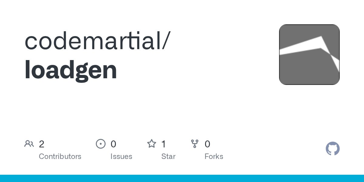 code_martial's tweet card. Contribute to codemartial/loadgen development by creating an account on GitHub.