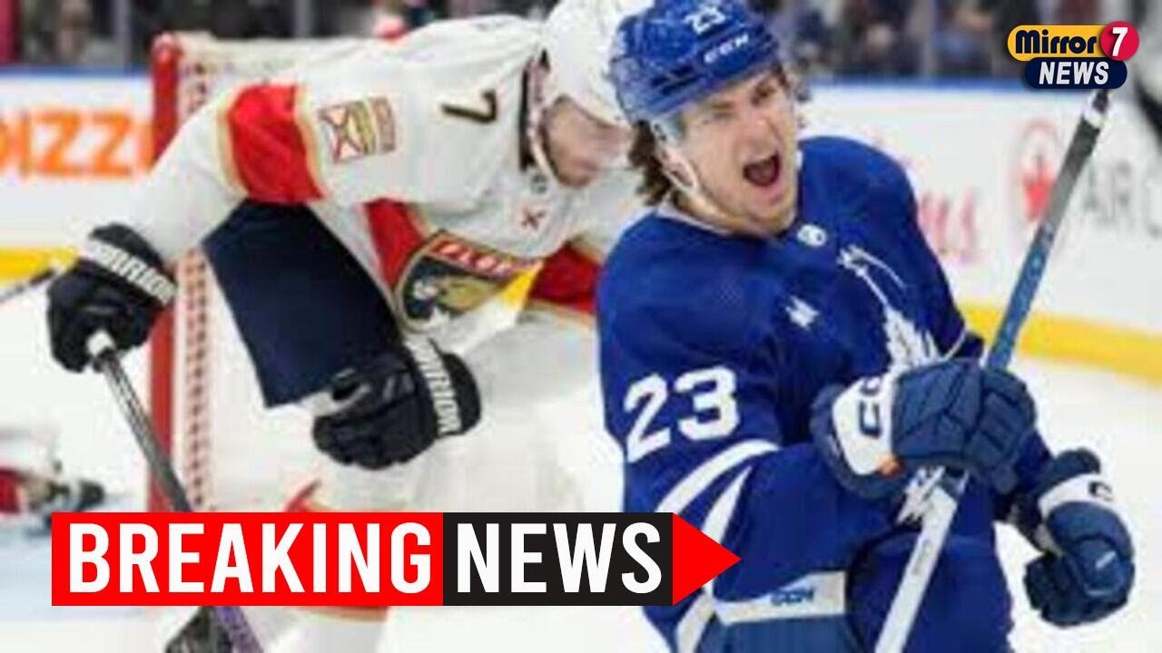 mirror7news's tweet card. Leafs Get Major Boost as Matthews, Knies and Roy Return vs Blue...