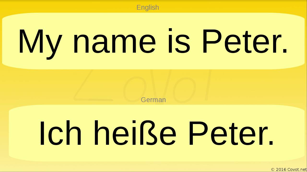 CovotNet's tweet card. German Language: Basic Self Introduction Phrases