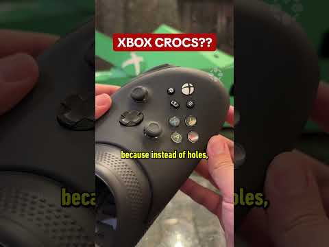 247VideoGame's tweet card. Crocs that look like an Xbox controller and an Xbox controller that looks like Crocs? 🤯 Subscribe to IGN for more! #IGN Crocs that look like an Xbox controller and an Xbox controller that looks lik…