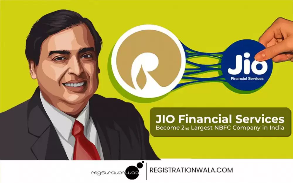 Registratinwala's tweet card. JIO Financial Services have regulatory NBFC license for key businesses and plan to incubate other financial services.