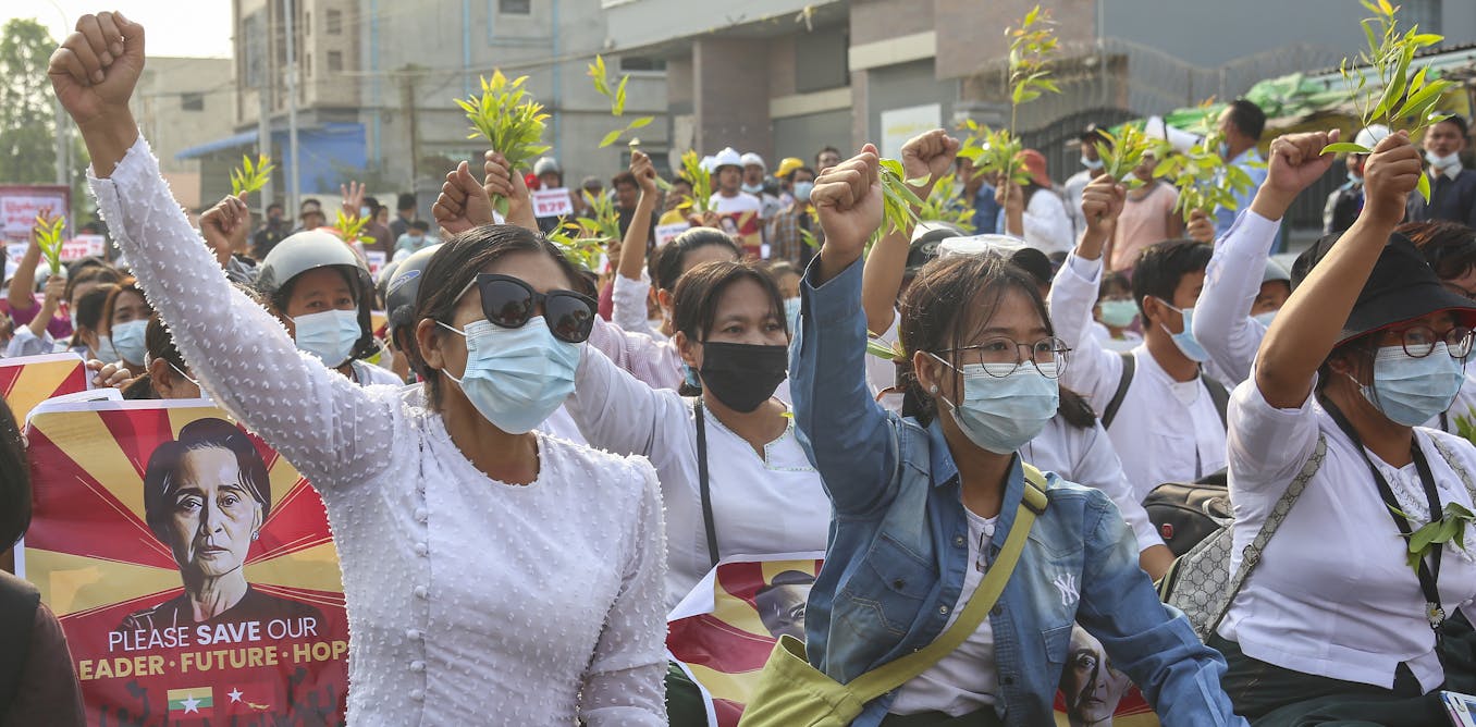 rcmb's tweet card. How can democratic nations help fledgling democracies and others struggling against the tide of autocrats?