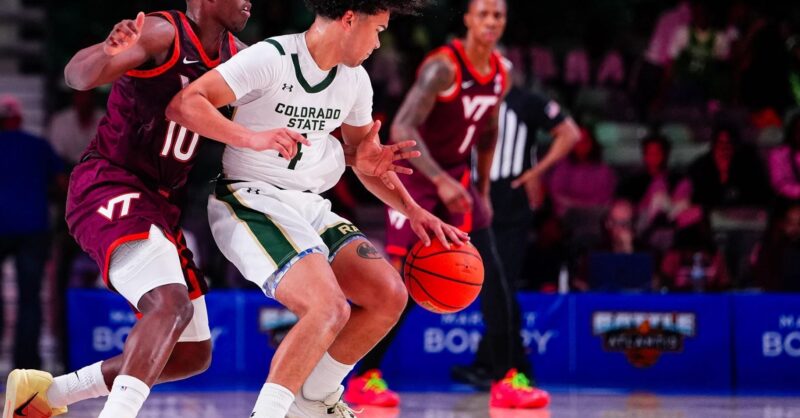 TimThomasTLP's tweet card. Virginia Tech's perimeter defense and Jailen Bedford's 17 points lead the Hokies to a 66-64 victory over Colorado State at the Battle 4 Atlantis.