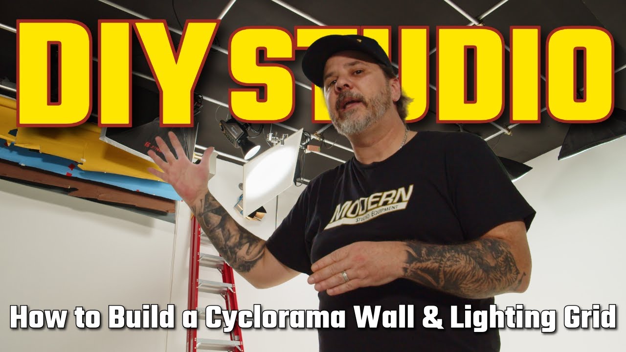 CoreCreativeMe3's tweet card. 📸✨ Build a Pro Photo/Video Studio! | DIY Cyclorama Wall + Overhead...