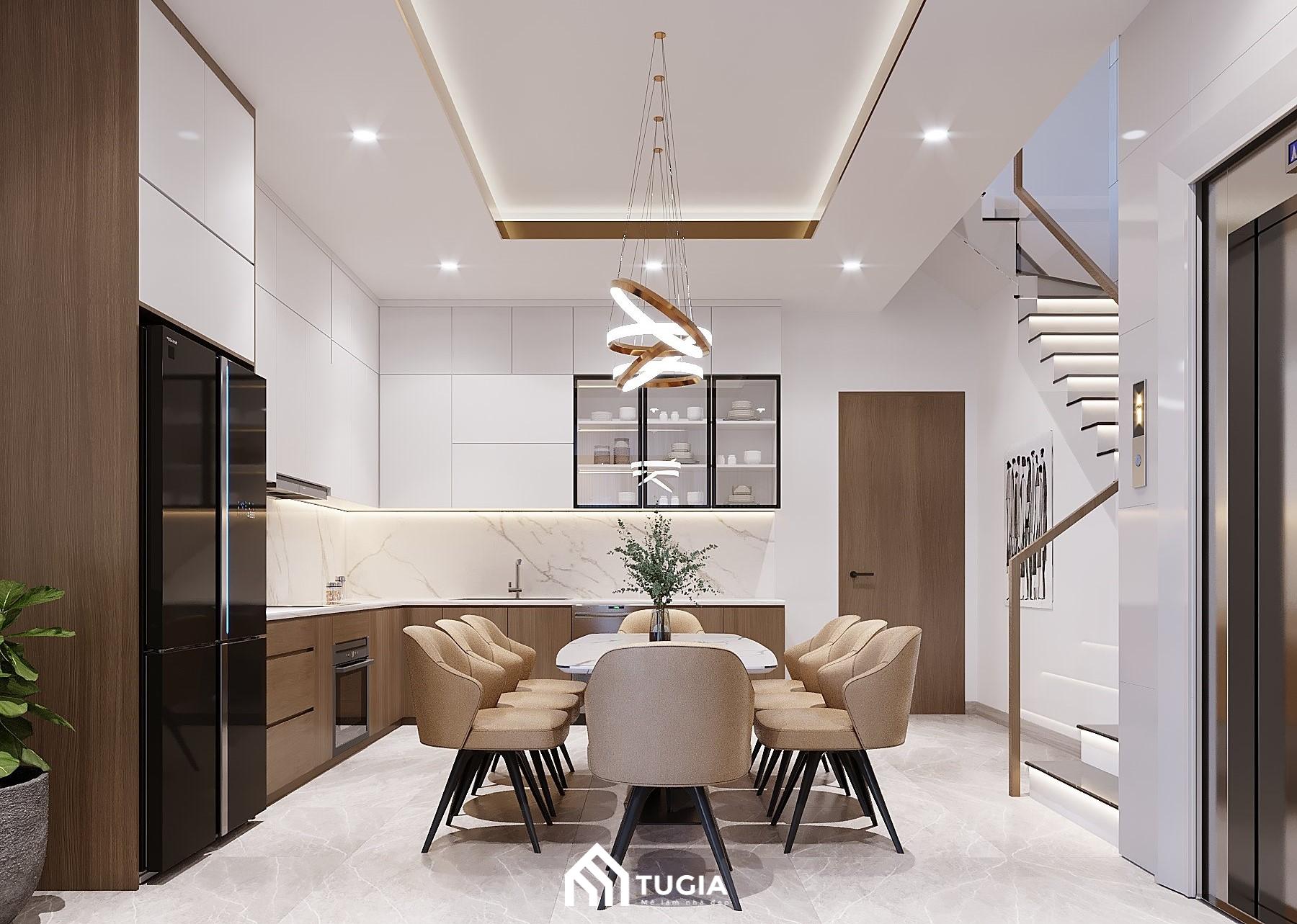 ktnoithattugia's tweet card. Tuyển chọn các mẫu thiết kế phòng bếp nhà ống 4m đẹp, hiện đại và tối ưu không gian cho gia đình bạn, phù hợp với mọi phong cách thiết kế