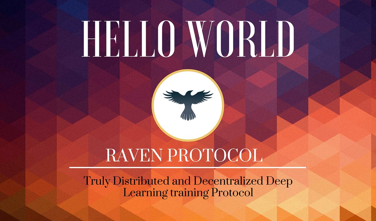 SHERM8N's tweet card. First truly distributed and decentralized Deep Learning training protocol