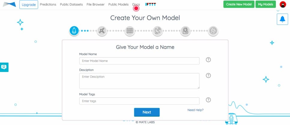 SHERM8N's tweet card. Mateverse is the Word Press for Machine Leaning, where one can build ML models in five simple steps in a few couple of minutes