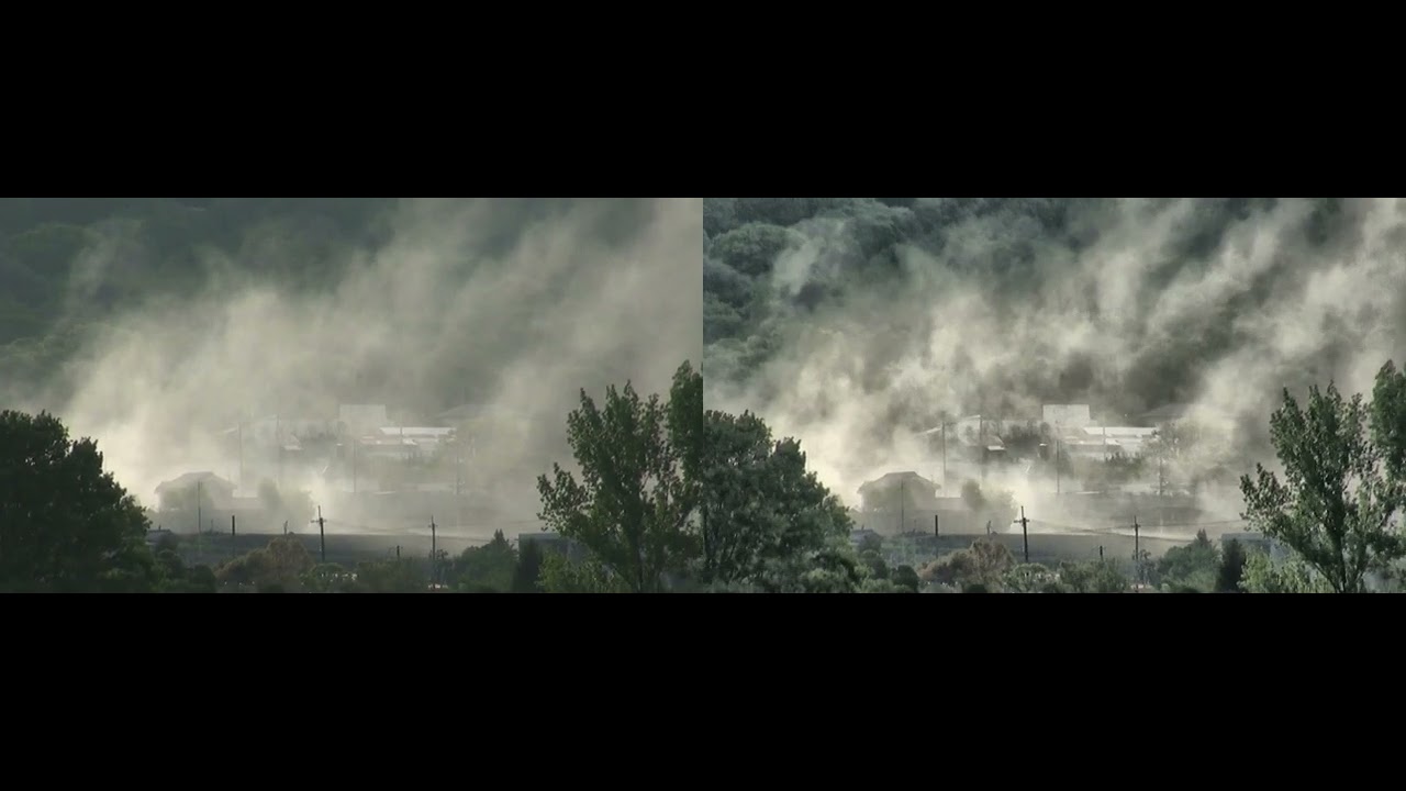 ProhawkGroup's tweet card. ProHawk AI Clears Dust & Enhances Visibility | Mining Quarry