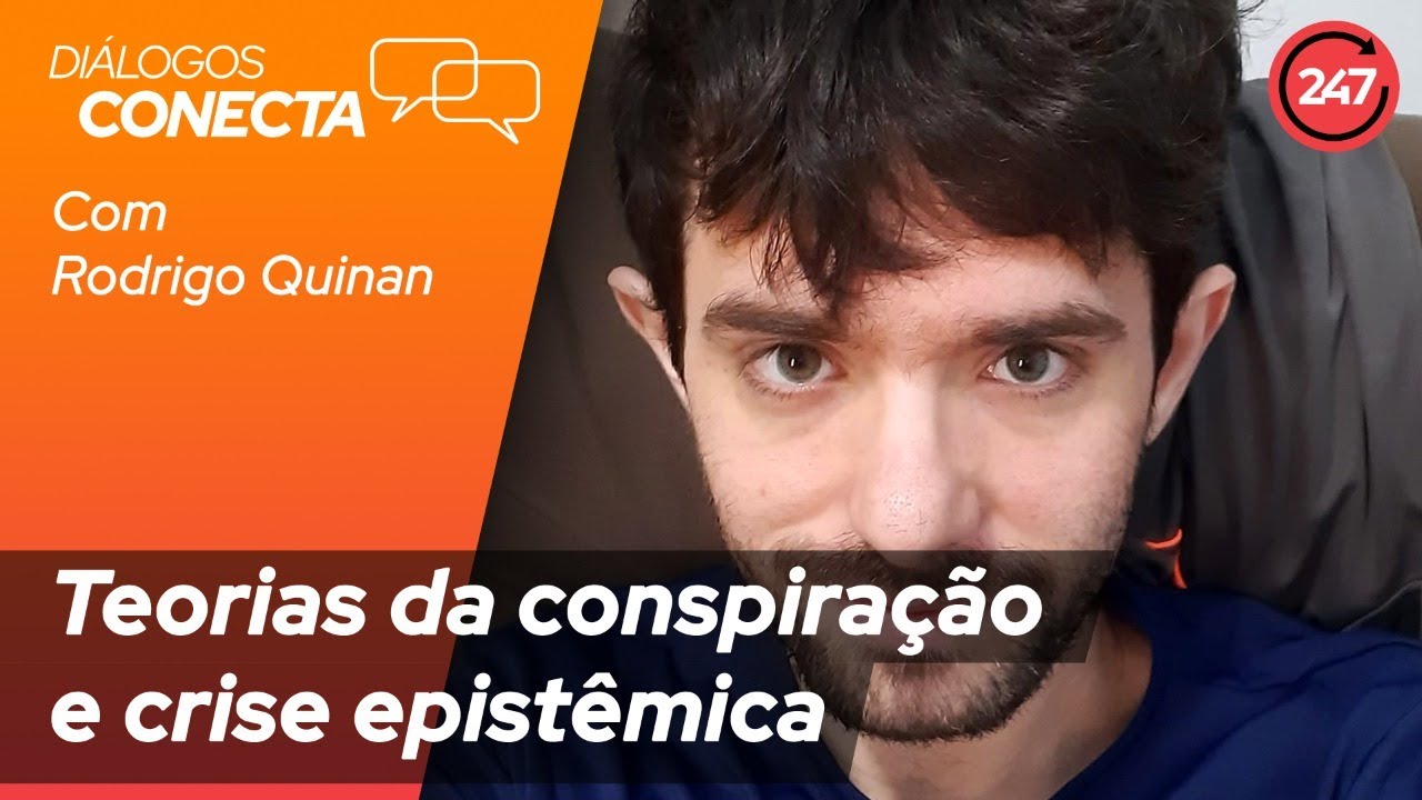 RedeConectaEdu's tweet card. Diálogos Conecta - Teorias da conspiração e crise epistêmica, com...