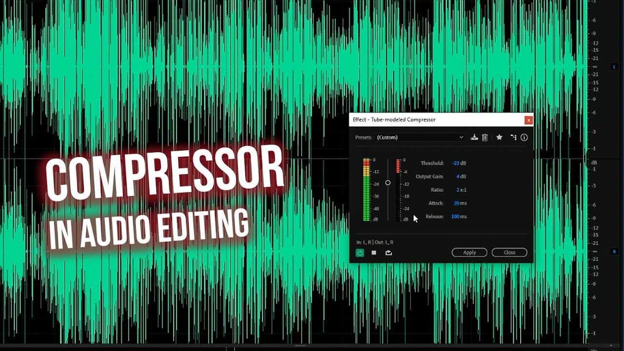ant_pruitt's tweet card. Compressor Tools: The Secret to Professional Audio (EASY Adobe...