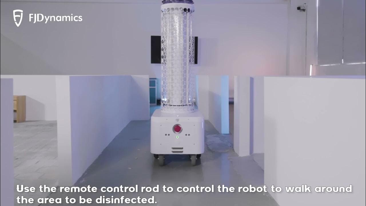 FjdRobot's tweet card. FJD Disinfection Robot | How to create a map #FJDynamics #FjdRobot...