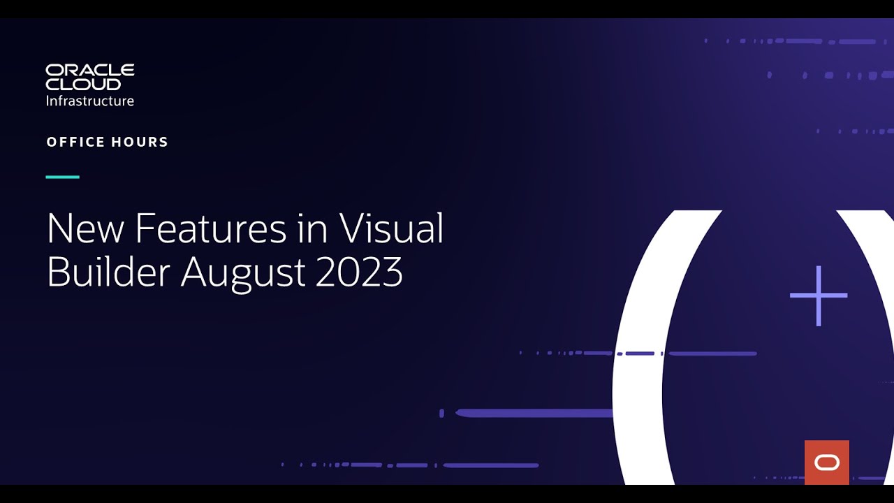 ShayOracle's tweet card. New Features in Visual Builder August 2023