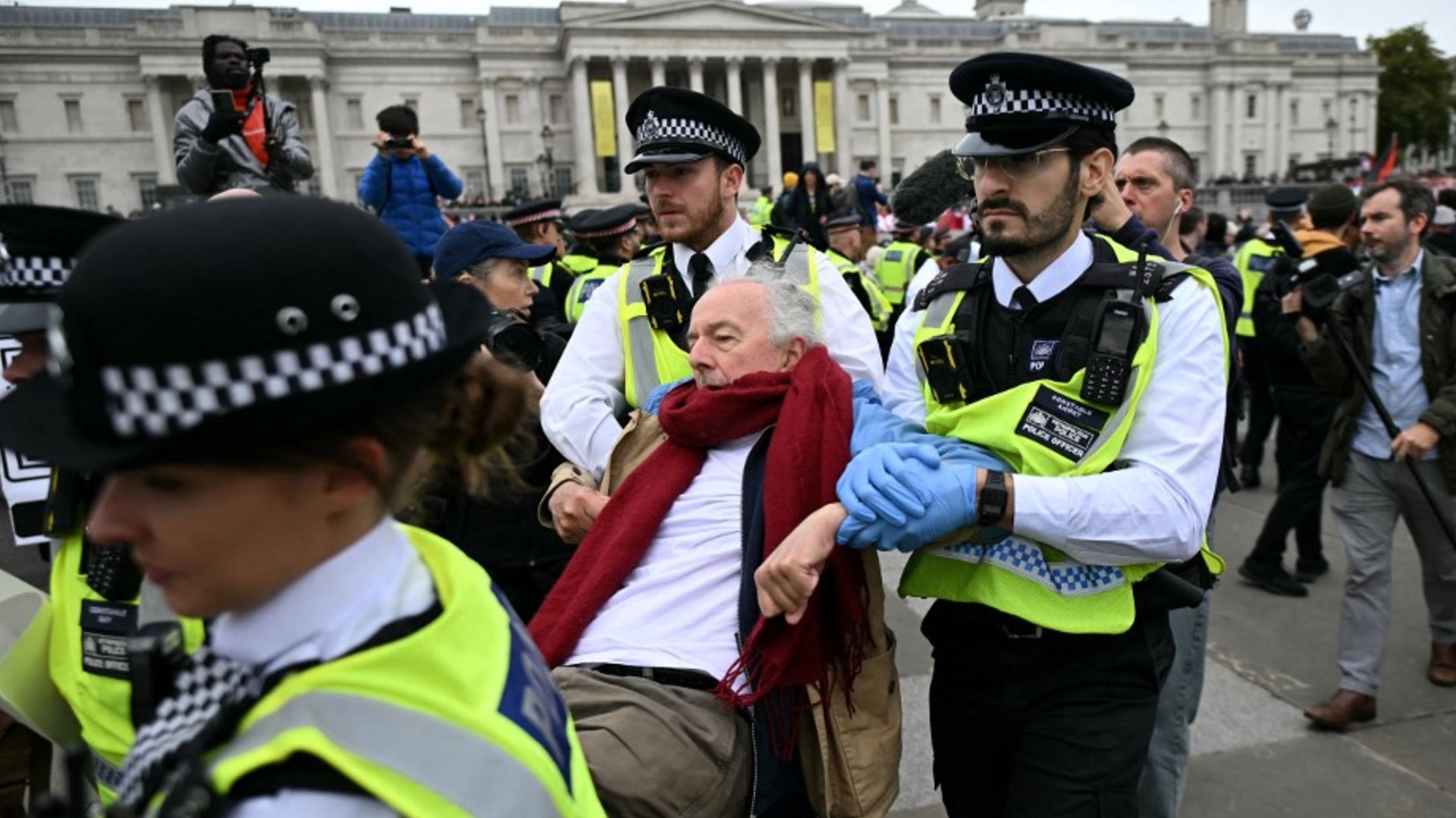 MiddleEastEye's tweet card. Head of CMS Strategic, which works for Israeli arms firm Elbit Systems, was allegedly heard by witness saying she placed story in The Times before group's proscription