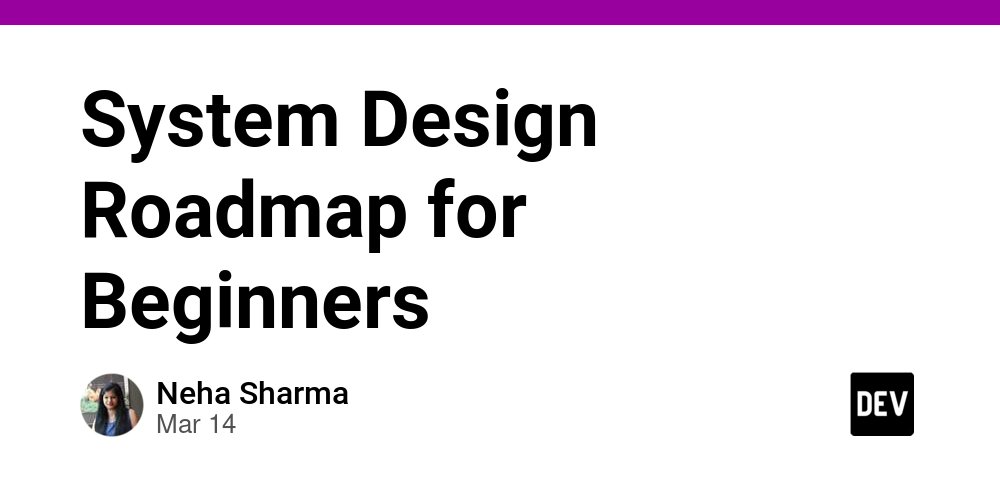 hellonehha's tweet card. System design sounds overwhelming. If you are an engineer who has decided to learn system design,...