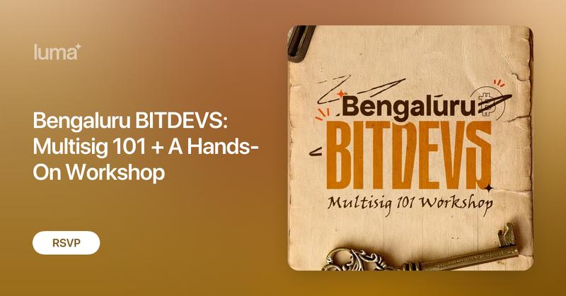 bitshala's tweet card. Imagine you’ve kept all your savings in a locker that only needs one key to open. Sounds simple, right? But… What if that key gets lost? What if it’s stolen or…