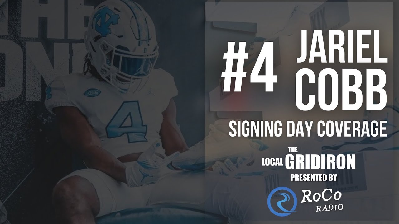 JoeDexterMedia's tweet card. Jariel Cobb signs with UNC