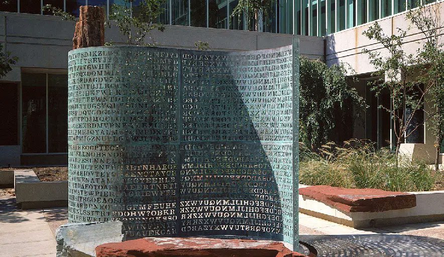CJMENews's tweet card. Jim Sanborn figured the first three messages on the sculpture would be cracked quickly, and they were. He came up with the texts, and a retired cryptographer showed him systems for encoding them.