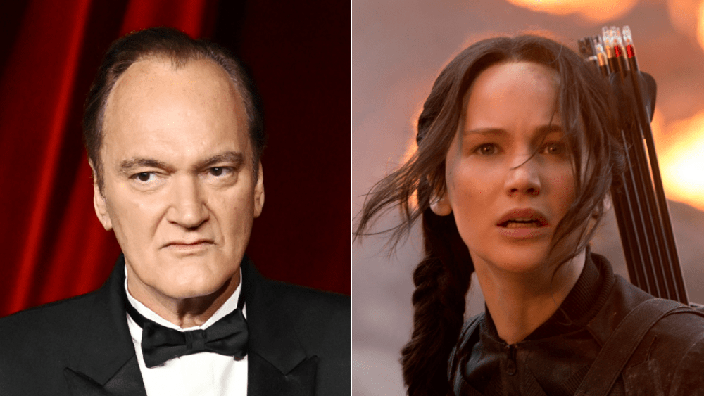 Variety's tweet card. Quentin Tarantino is revealing his top 20 movies of the 21st century. When it comes to 'Battle Royale,' Tarantino is bitter about 'The Hunger Games.'