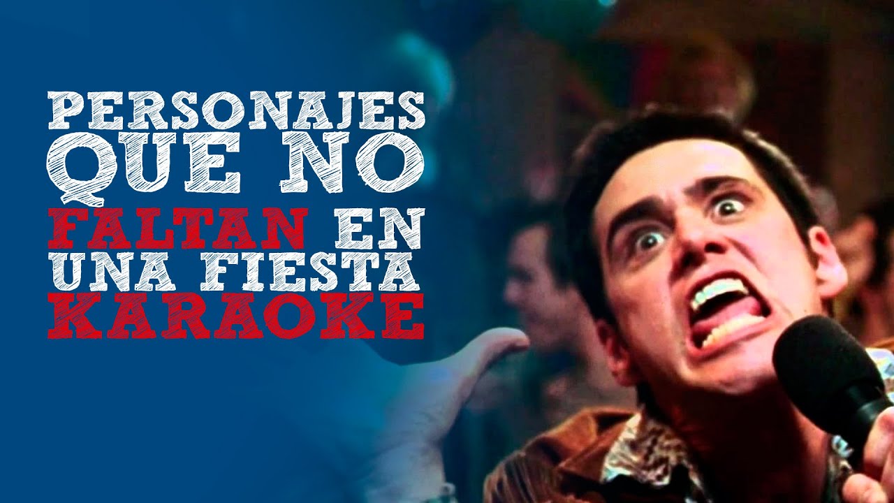 pyrefresco's tweet card. Personajes que nunca faltan en las fiestas karaoke