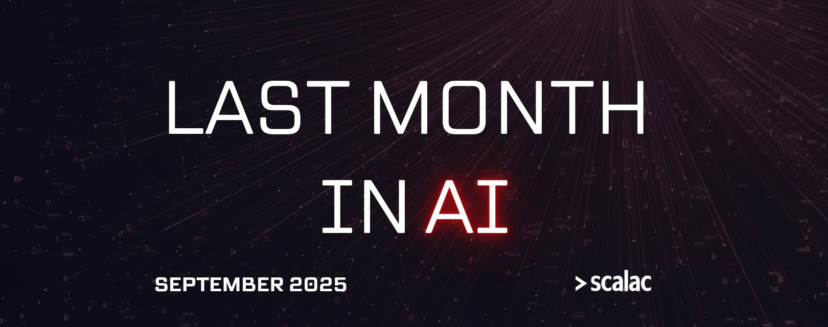 scalac_io's tweet card. Discover what happened in the world of AI in September 2025 - from groundbreaking models to bold strategies and hardware upgrades.